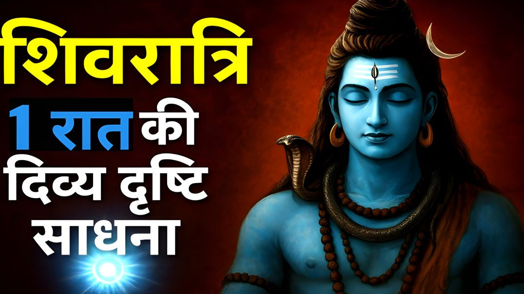 ⁣1 रात में दिव्य दृष्टि कैसे पाएँ!