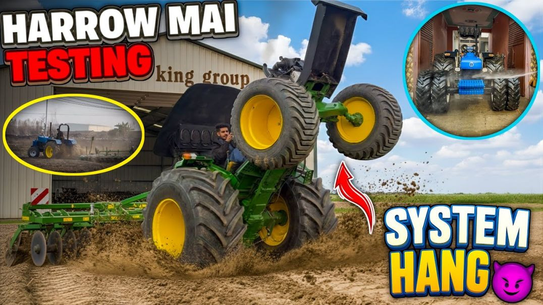 ⁣JD5210 ने truck तोड़ दिया हो तो ||🥺Rx में लग गई आग🔥 trolly testingDuration @vinu_vlogers #minivlogs