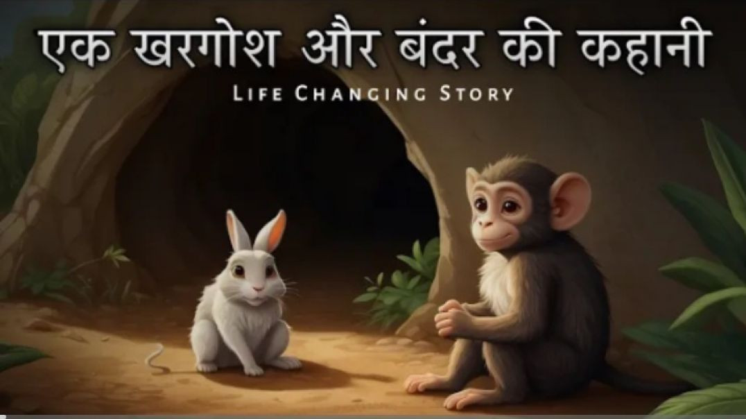 ⁣Motivational Story _ एक खरगोश और बंदर की कहानी _ Motivational Story about self confidence _Sky Story