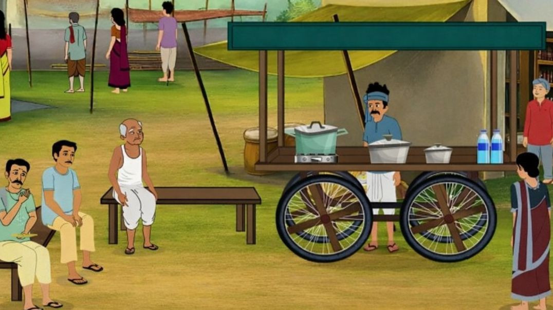 ⁣इज़्ज़त काम से होती है, पैसे से नहीं। छोटी-सी ठेली पर खड़ा वह इंसान, असल में ज़िंदगी की बड़ी सीख दे 