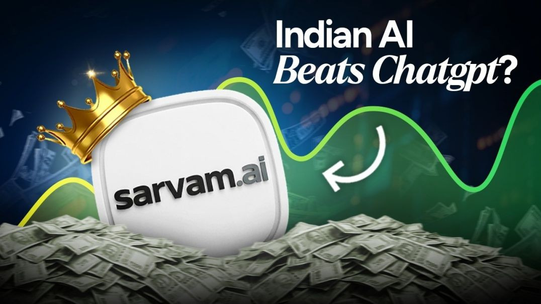 ⁣India's Sarvam Al Beats ChatGPT and Gemini - Indian Startup News 300