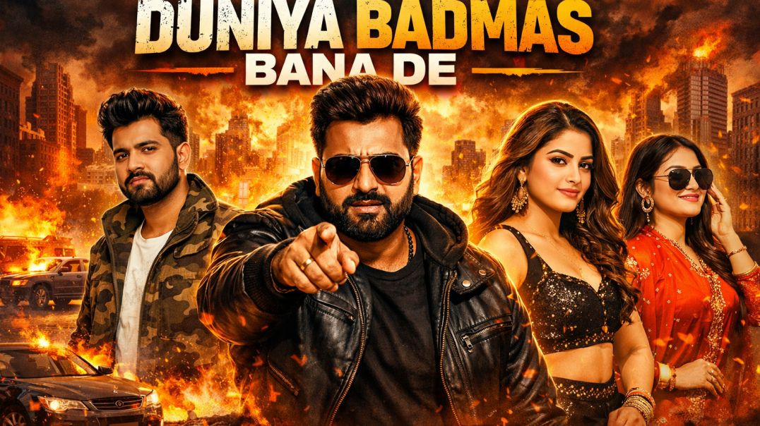 ⁣⁣Masoom Sharma- DUNIYA BADMAS BANA DE | Dheeraj Dixit | Khushi Baliyan | Anjali99 | new haryanvi son