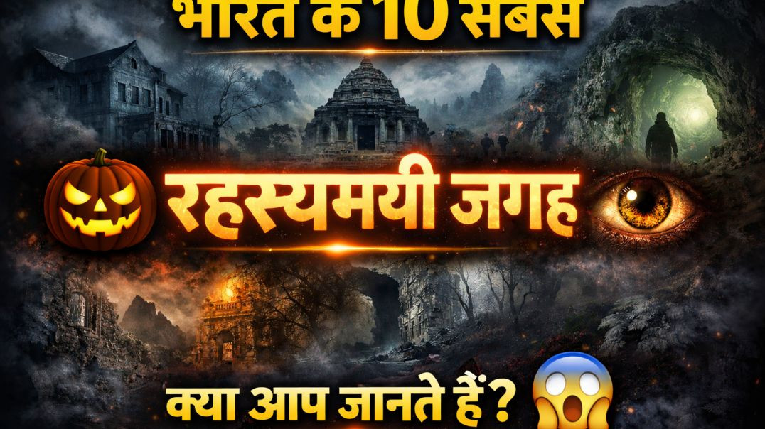 ⁣भारत की डरावनी और रहस्यमयी जगहें | Top 10 Mystery Places