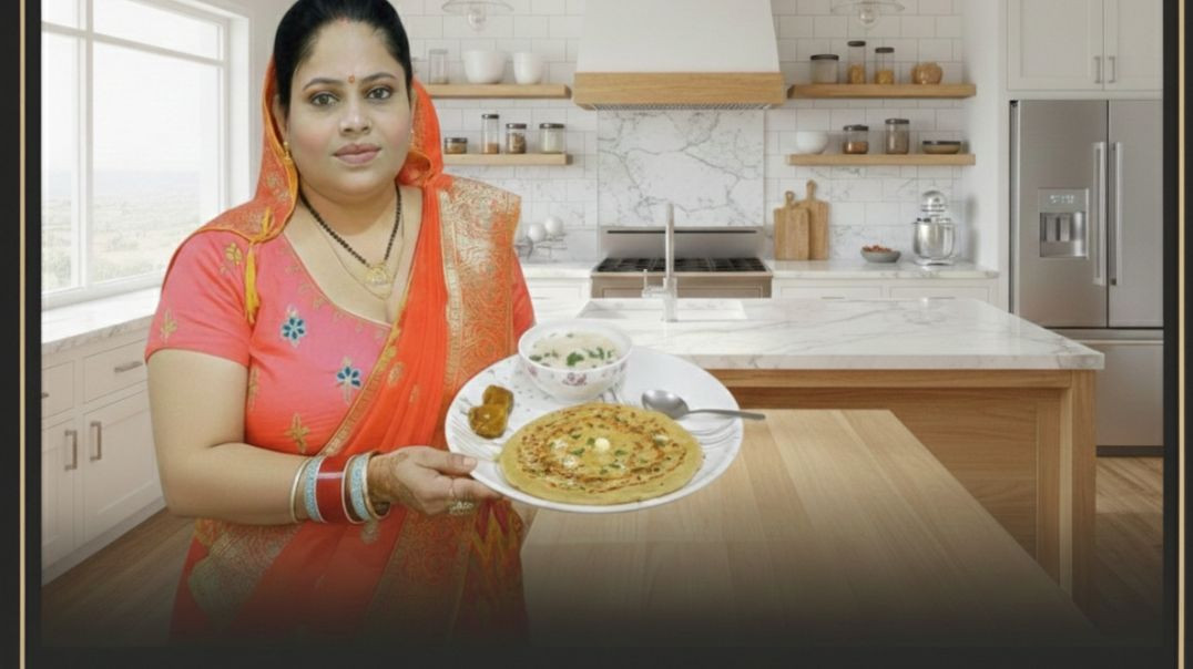 ⁣#paneer​ Paratha aur rahata ek perfect Jodi#