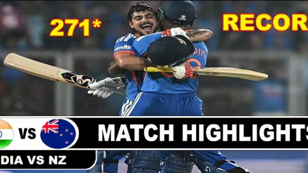⁣IND vs NZ 2026, 5th T20I Match Highlights