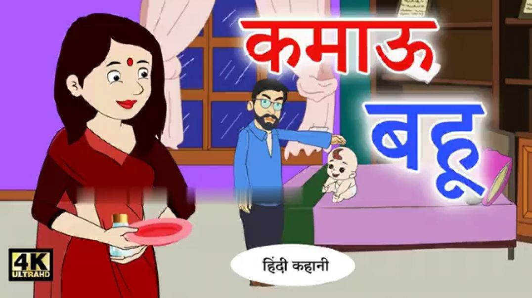⁣कमाऊ बहू | Hindi Kahaniya | Bedtime Moral Stories | Hindi Fairy Tales | Hindi Kahaniyan TV | New Sto