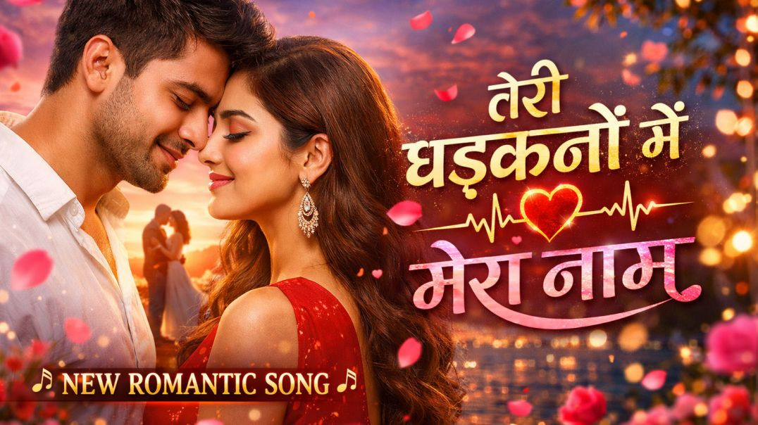 ⁣तेरी धड़कनों में मेरा नाम ❤️ | New Hindi Romantic Song 2026 | Love Song | Arjun Singhwa Khas