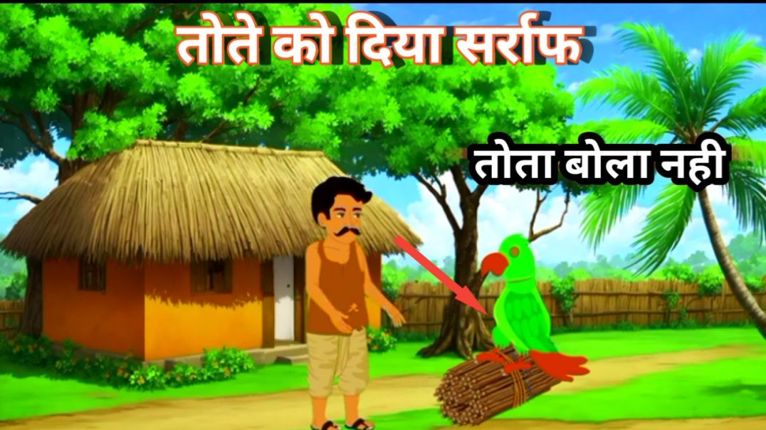 ⁣🦜 तोते को मिला सर्राफ का तोहफा… लेकिन उसने कुछ कहा ही नहीं
