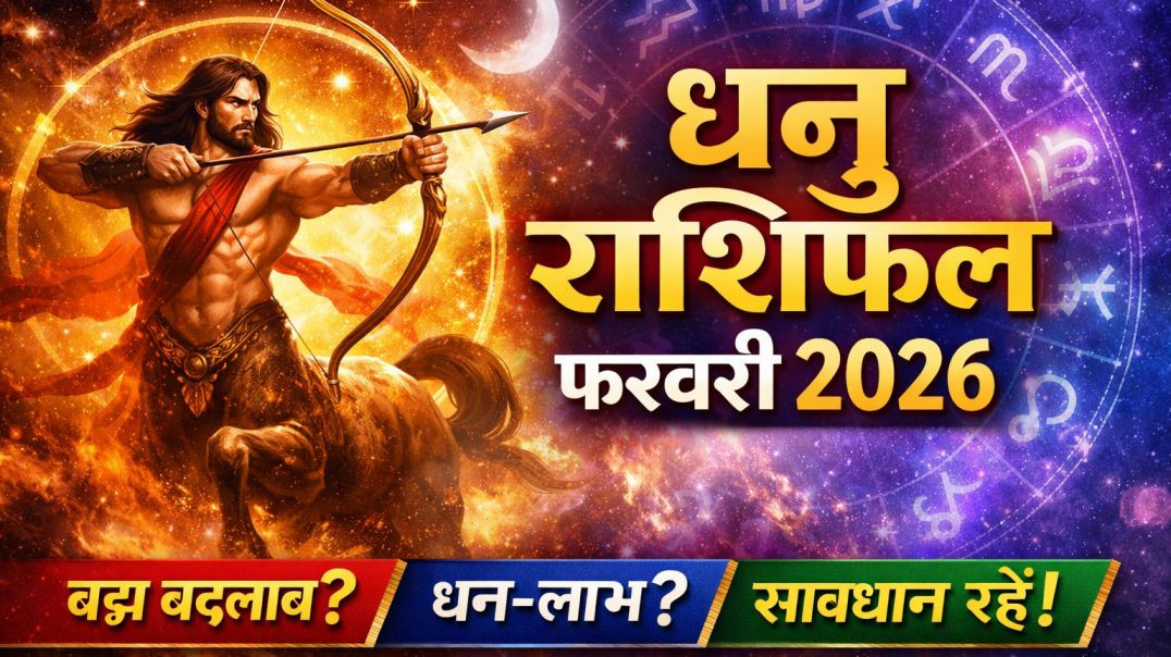 ⁣धनु राशिफल फरवरी 2026