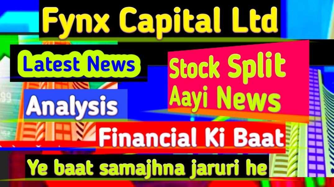 ⁣Fynx Capital Stock Split News