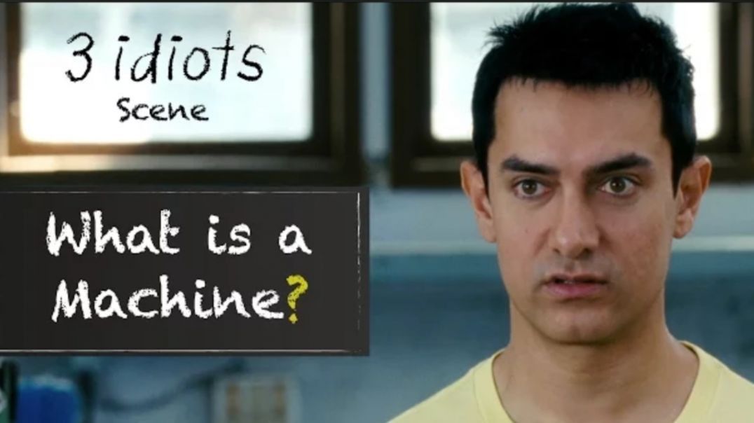⁣What_is_a_machine__-_Funny_scene___3_Idiots___Aamir_Khan___R_Madhavan___Sharman_Joshi(1080p)