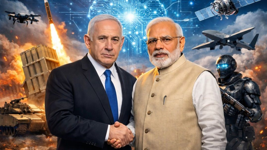 ⁣मोदी का इजरायल दौरा: नेतन्याहू ने कहा 'भाई'! 10 अरब डॉलर का डिफेंस डील?  | VIKASH BHATI RN