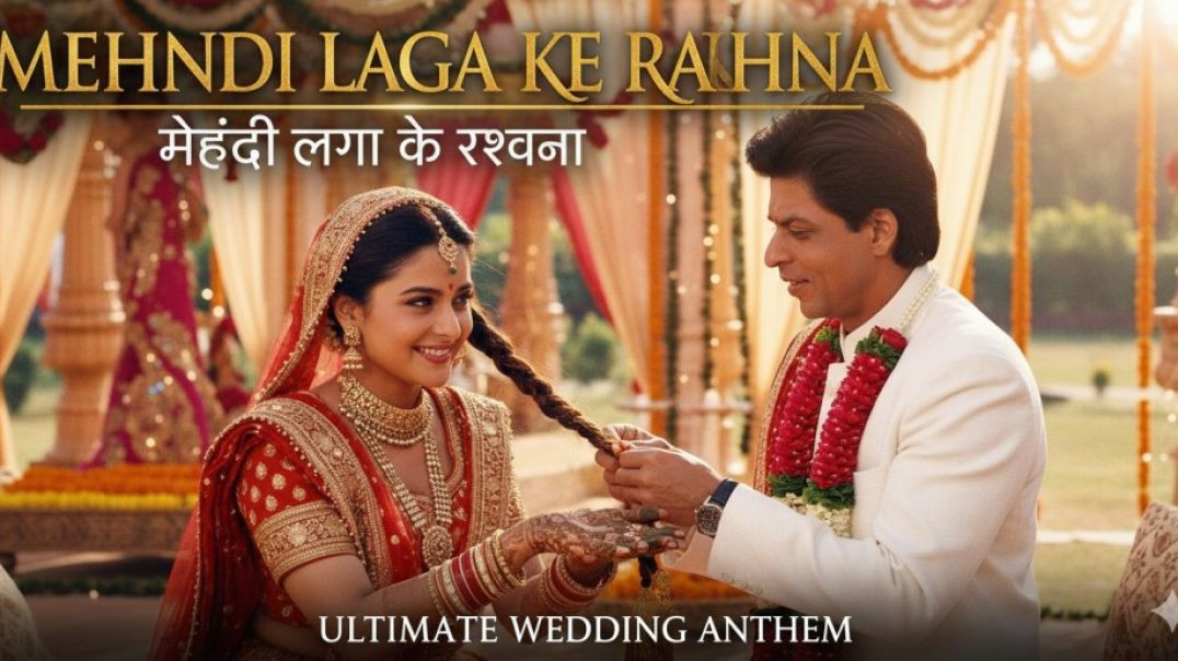 ⁣Mahendi Laga ke Rakhna || DDLJ (Dilwale Dulhaniya Le Jayege) || Shahrukh khan, Kajol ||