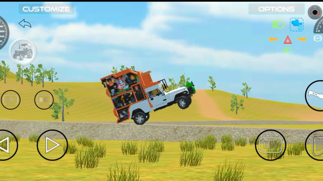 ⁣Minny dj off roading 4x4...