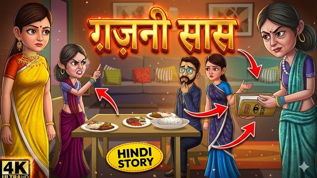 ⁣ग़ज़नी सास: याददाश्त का खेल या कोई गहरा राज़? 🧠😱 | Hindi Moral Stories
