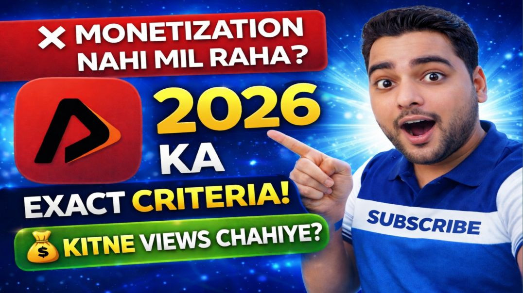 ⁣Apna Tube Monetization Ka Exact Criteria Kya Hai? Full Details 2026 #shanukasafar