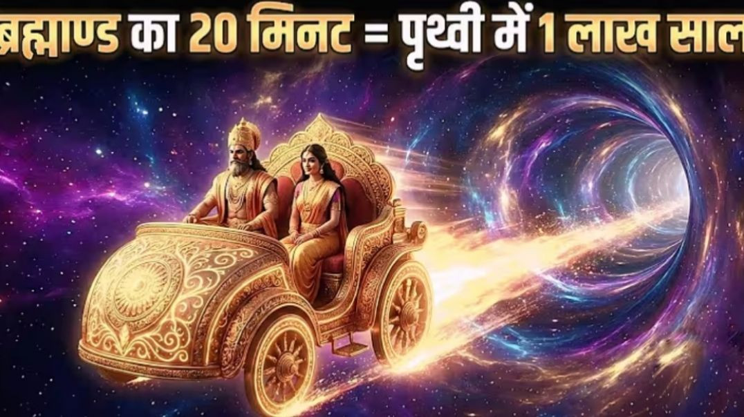 ⁣The First Time Travel in Ancient History | Hindu Mythology
