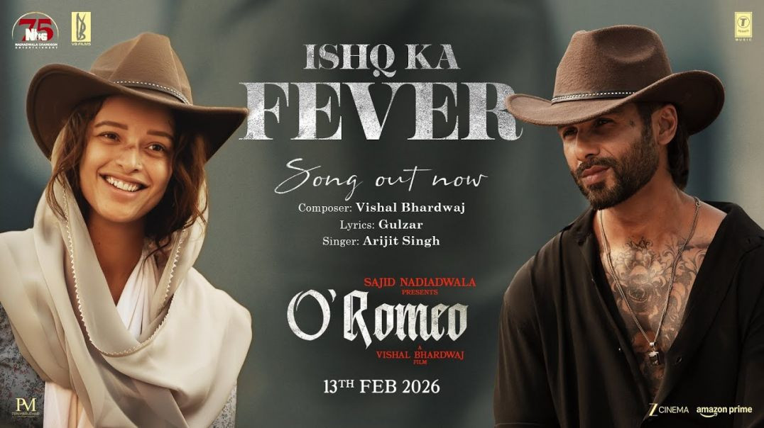 ⁣O’Romeo: Ishq Ka Fever | Shahid K, Triptii D | Sajid N | Vishal B | Gulzar | Arijit S |
