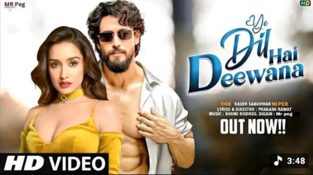 ⁣New_Song_2026 Dil Hai Diwana Tiger Shroff Sonam___Hindi_Romantic_Song___Bollywood_Song