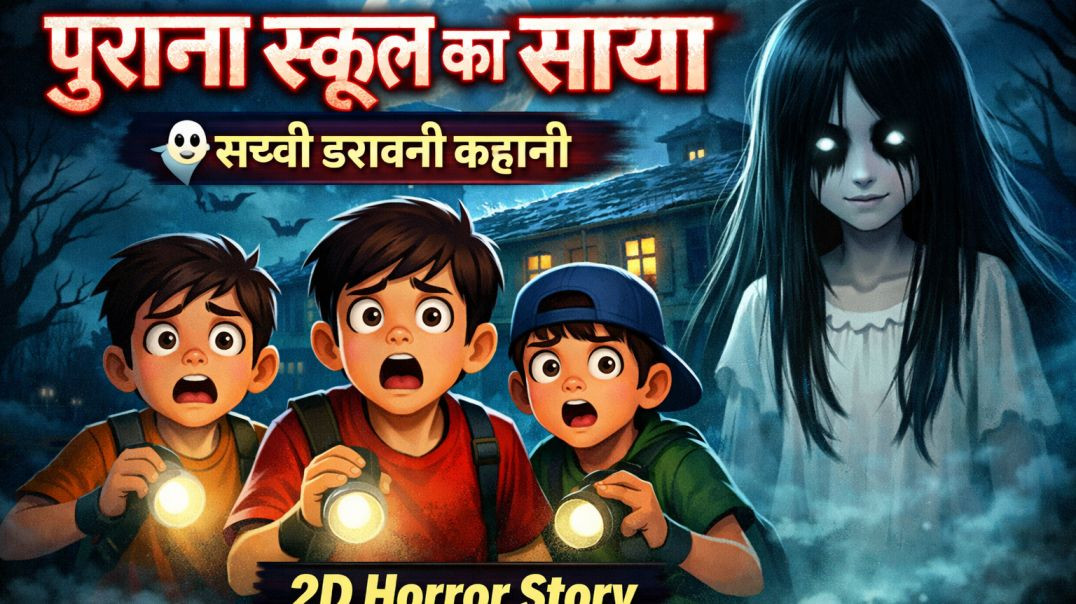 ⁣पुराना स्कूल का साया | 2D Horror Story | डरावनी कहानी हिंदी में