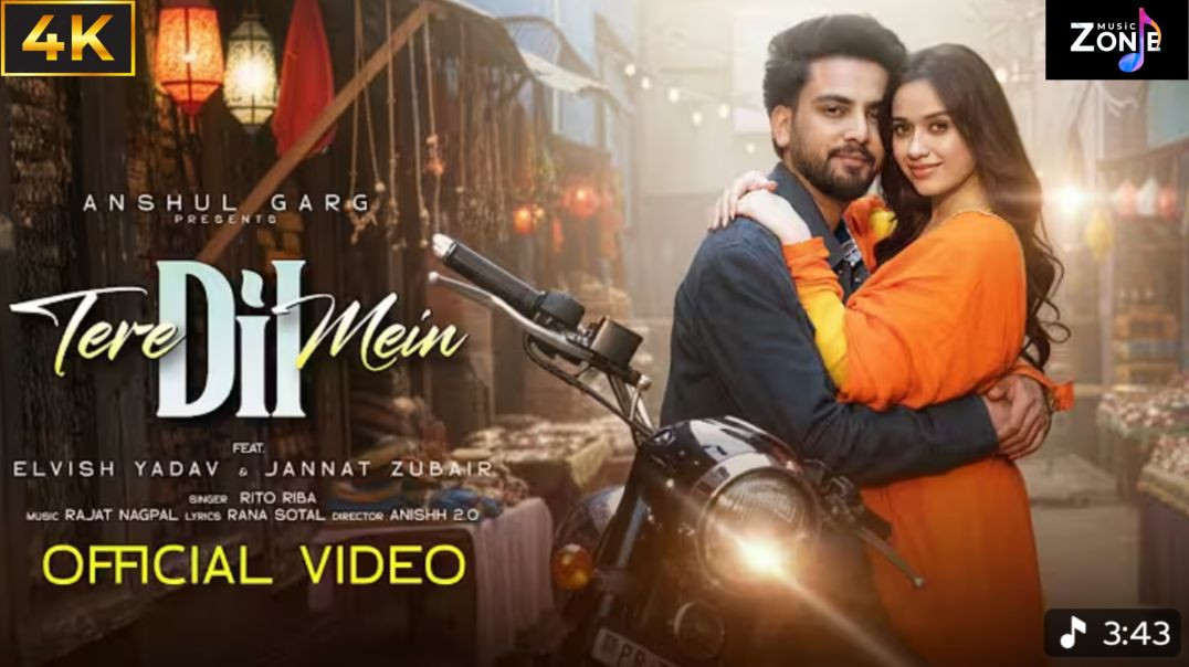 ⁣TERE DIL MEIN - Rito Riba |  Zubair |  Rajat Nagpal |  Rana Sotal |  Elvish Yadav & Jannat  Ansh