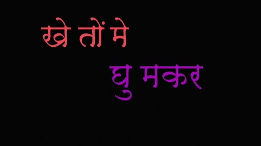 ⁣आज तो खेतो में मजे से गुम लिए।
