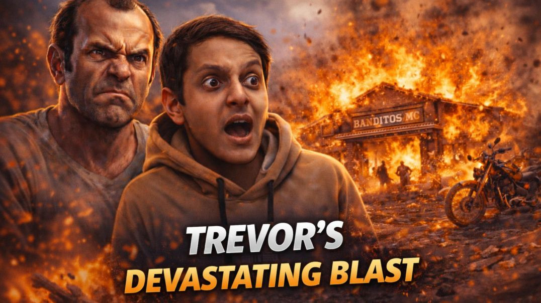⁣Trevor’s Deadliest Mission Yet 😈 GTA 5 Hindi