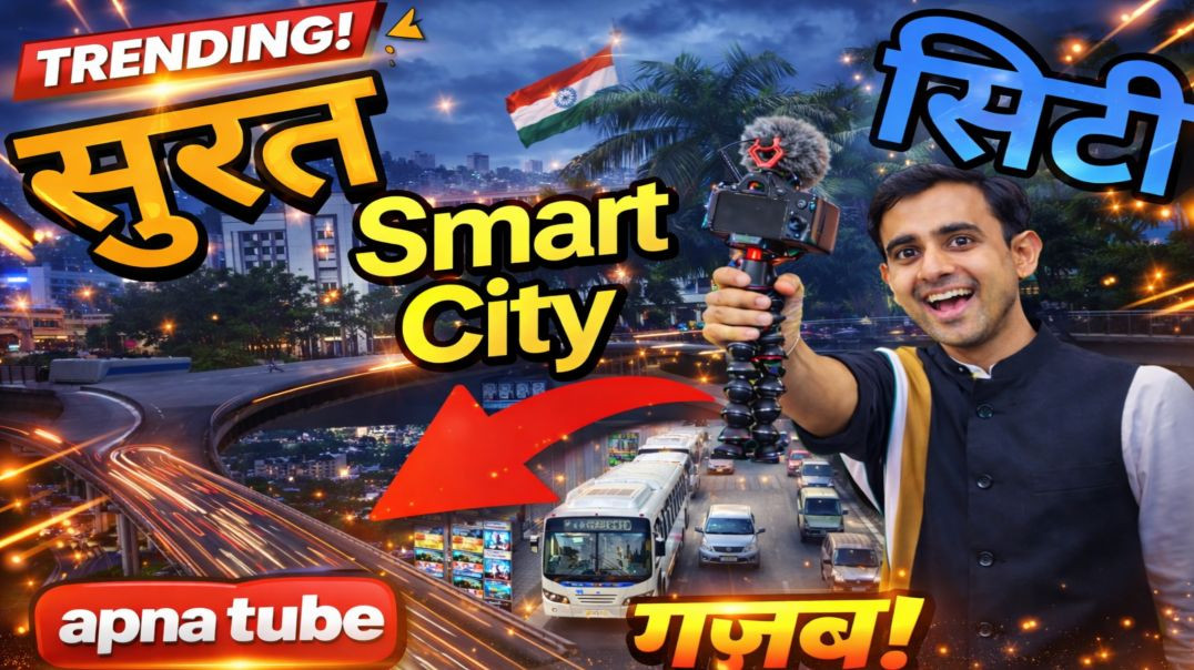 ⁣🚀 Surat Smart City 2026 | इतना Development देखकर दंग रह जाओगे! | Sushil Patel Vlogs