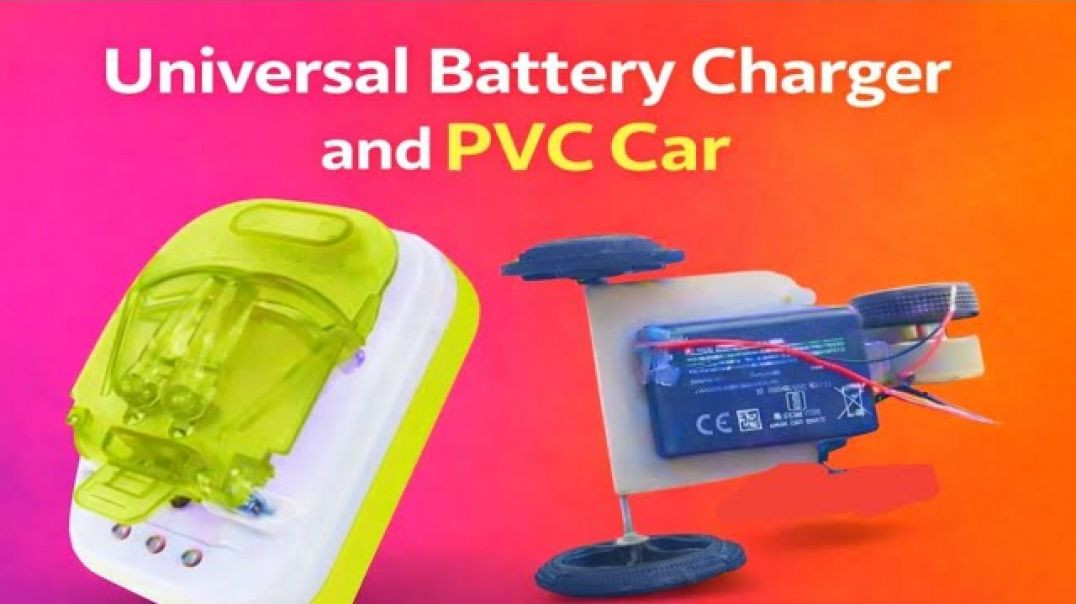 ⁣Pvc car and charger