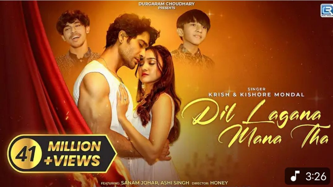 ⁣Dil Lagana Mana Tha Official MV__Krish___Kishore_Mondal___Kunaal_V,_Devv_S___Sanam_Johar_Ashi_Singh(