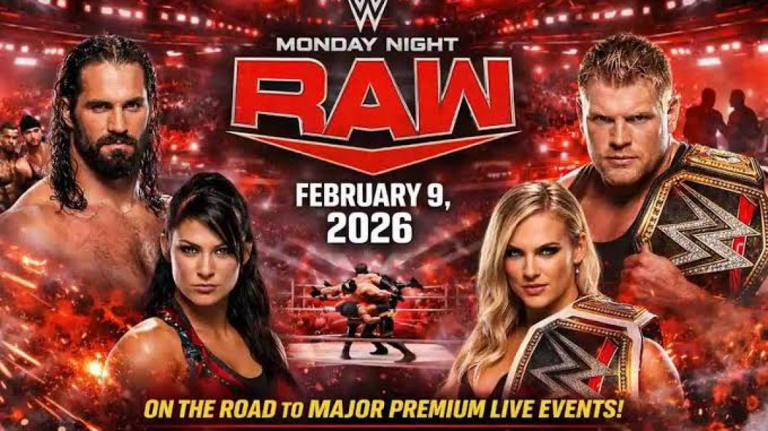 ⁣WWE-RAW-9th-February-2026-720p-HD-Rip