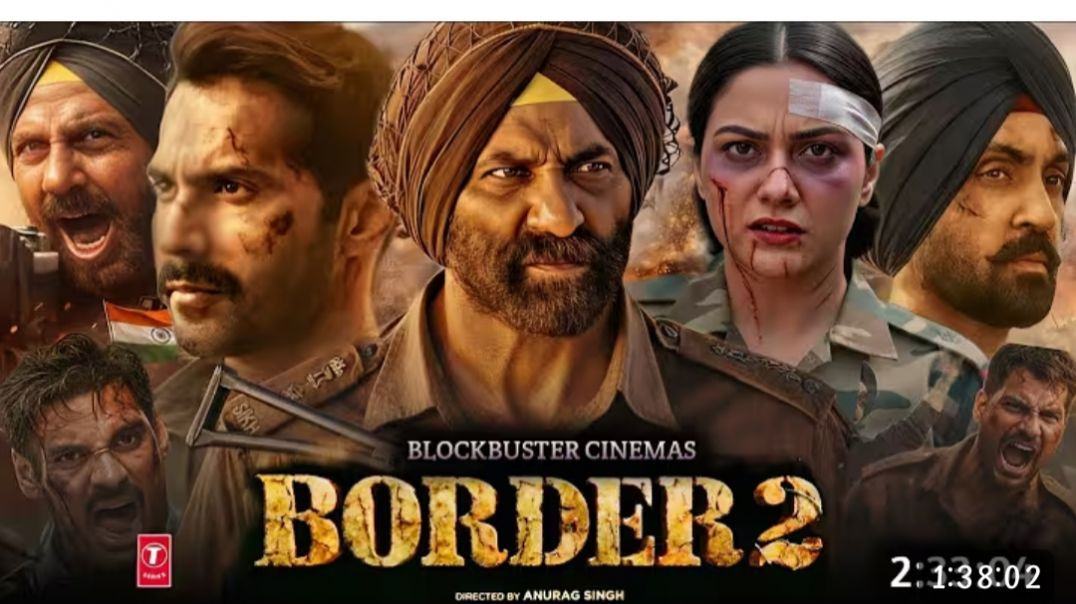 ⁣Border 2 movie sunny deval full movie