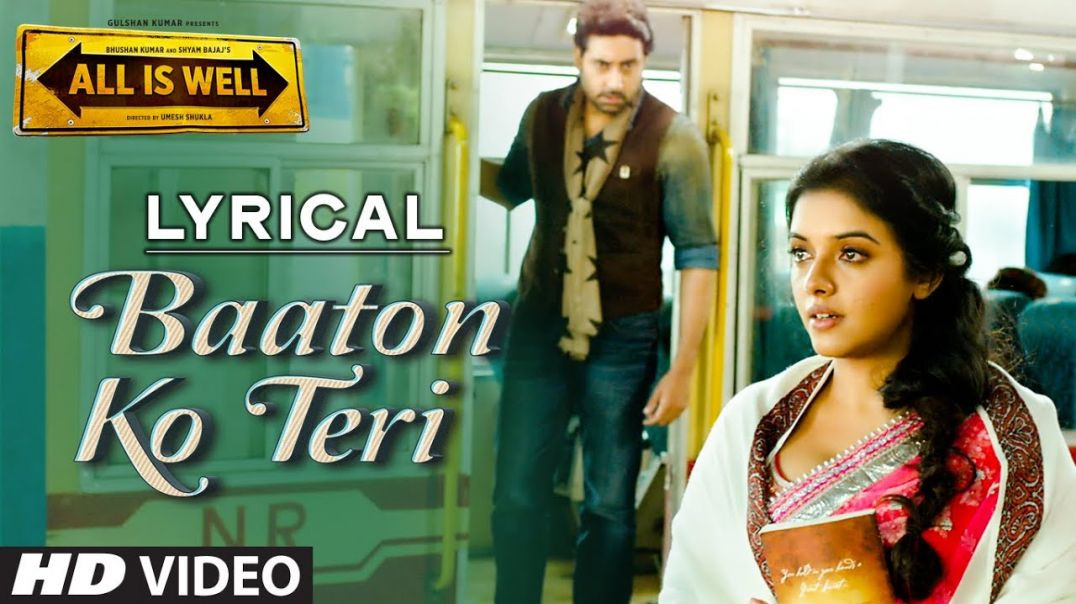 ⁣Baaton Ko Teri' FULL VIDEO Song | Arijit Singh | Abhishek Bachchan, Asin | T-Series
