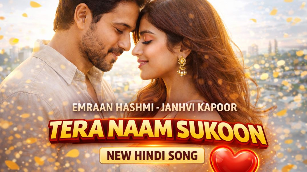 ⁣New Song 2026 - Tera Naam Sukoon - Emran Hashmi - Janhvi Kapoor - New Hindi Song -Romantic Song 2026