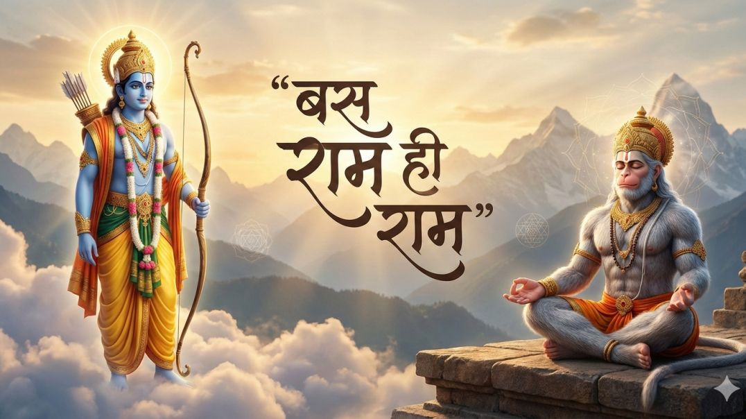 ⁣राम ही राम बस राम ही राम
