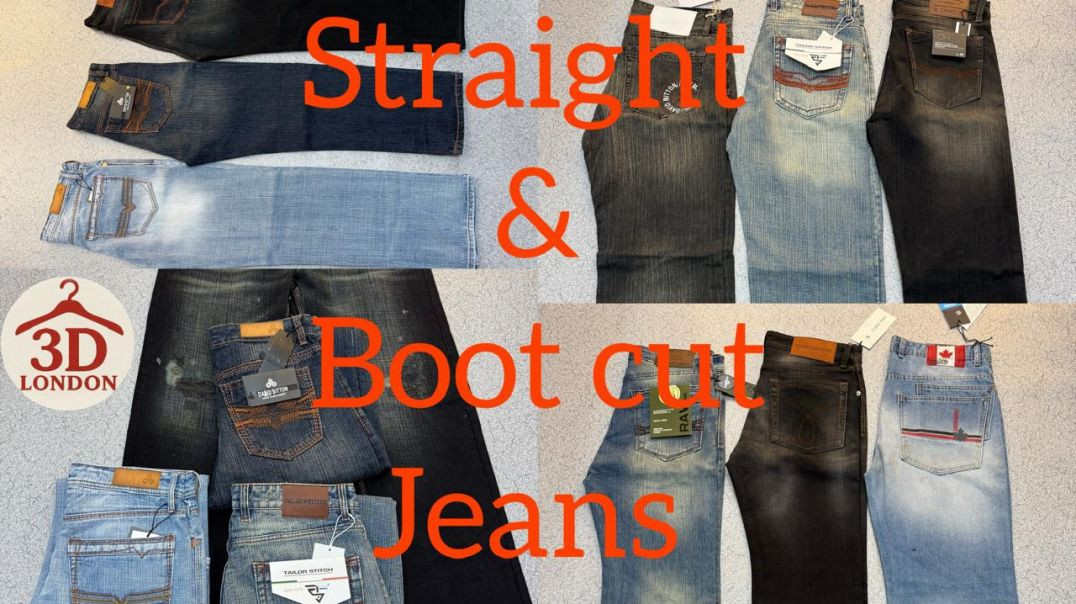 ⁣Straight jean ||boot cut jean
