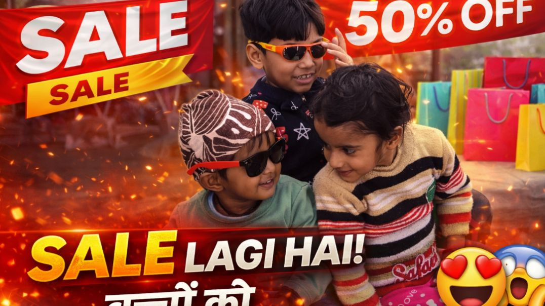 ⁣sale laga di baccho ki😂  __ Vlog 6