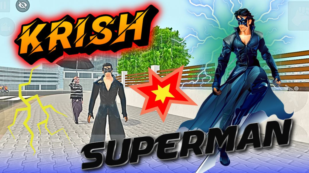 ⁣Krish player mode character || Indian thefts aura simulator game