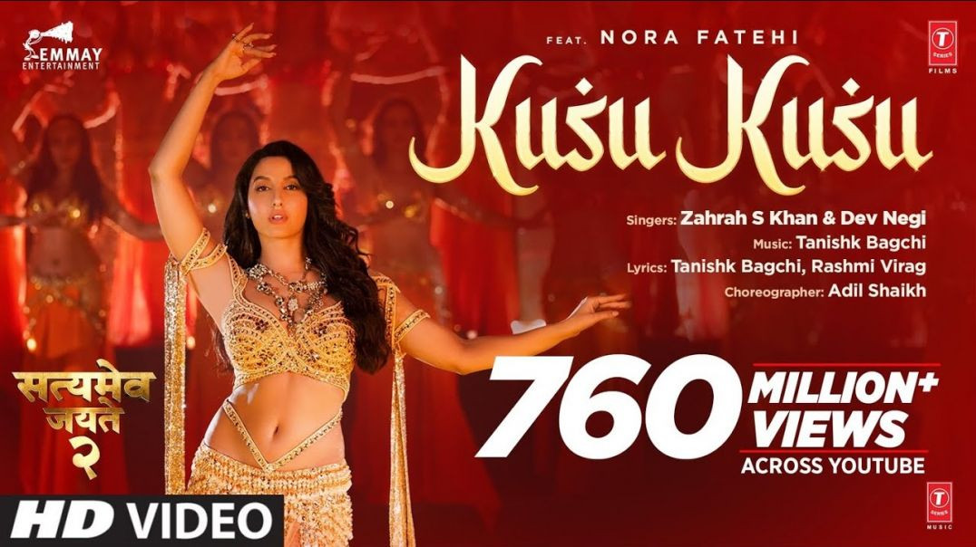 ⁣Kusu Kusu Song Ft Nora Fatehi Satyameva Jayate 2| John A, Divya K| Tanishk B, Zahrah Khan, Dev N