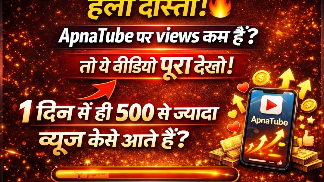 ⁣🎥ApnaTube पर Views कैसे बढ़ाएं😱  100% फ्री तरीका 🔥