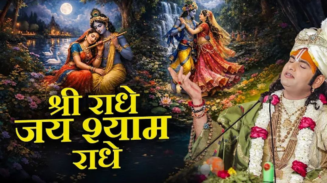 ⁣श्री राधे जय श्याम राधे | Shree Radhe Jai Shyam Radhe | अनिरुद्धाचार्य जी महाराज