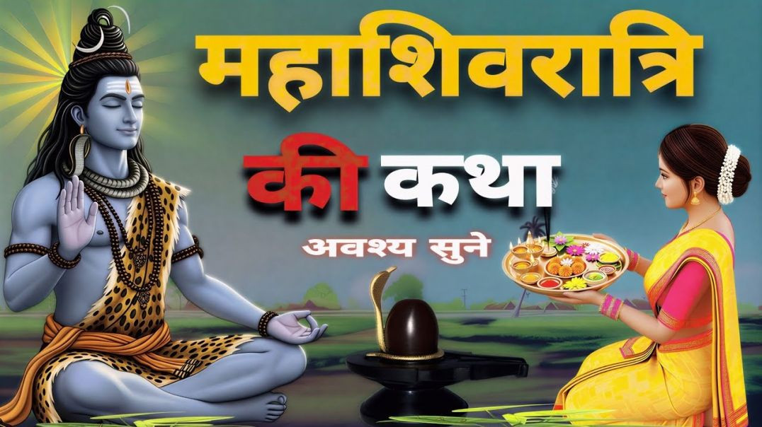 ⁣महाशिवरात्रि व्रत कथा - Mahashivratri Vrat Katha | Shivratri Ki Katha | Shivratri Ki Kahani