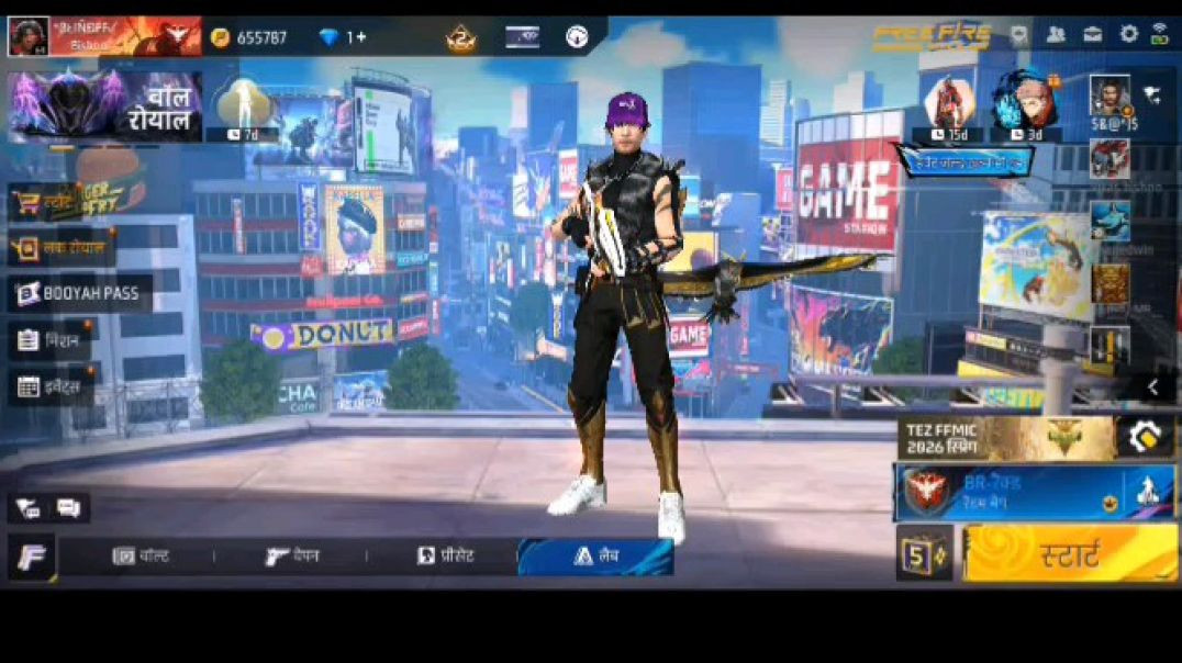 ⁣Free fire id saleing