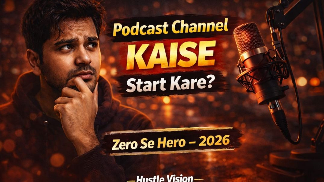 ⁣Podcast Channel Kaise Start Kare | Beginner to Pro Podcast  Guide 2026