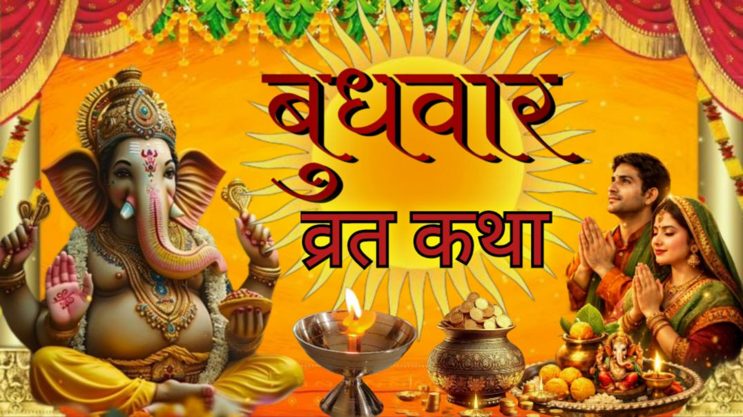 ⁣बुधवार व्रत कथा।