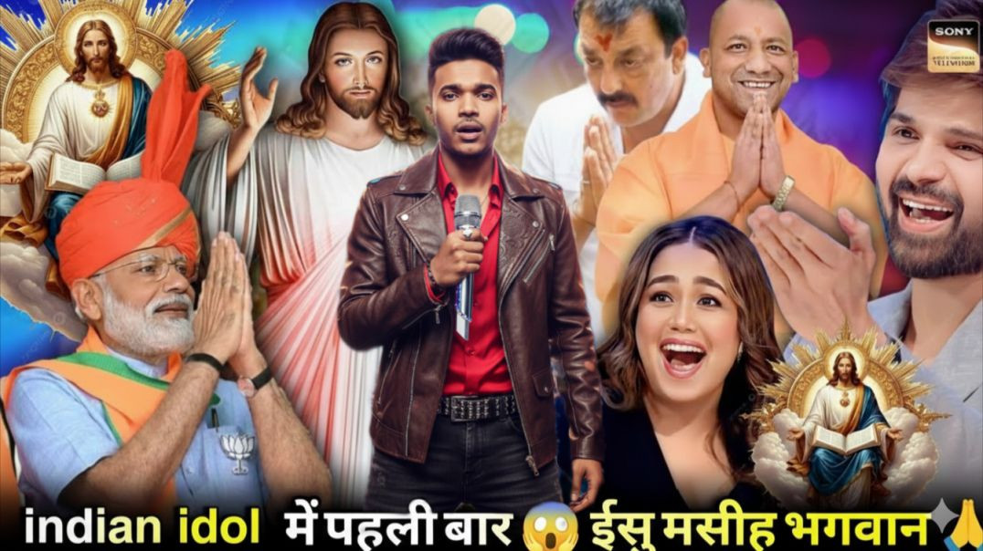 ⁣Indian idol में पहली बार आए यीशु मसीह😱😱सभी लोग देख हुए हैरान || इस लड़के ने खतरनाक परफॉर्मेंस दिखाया