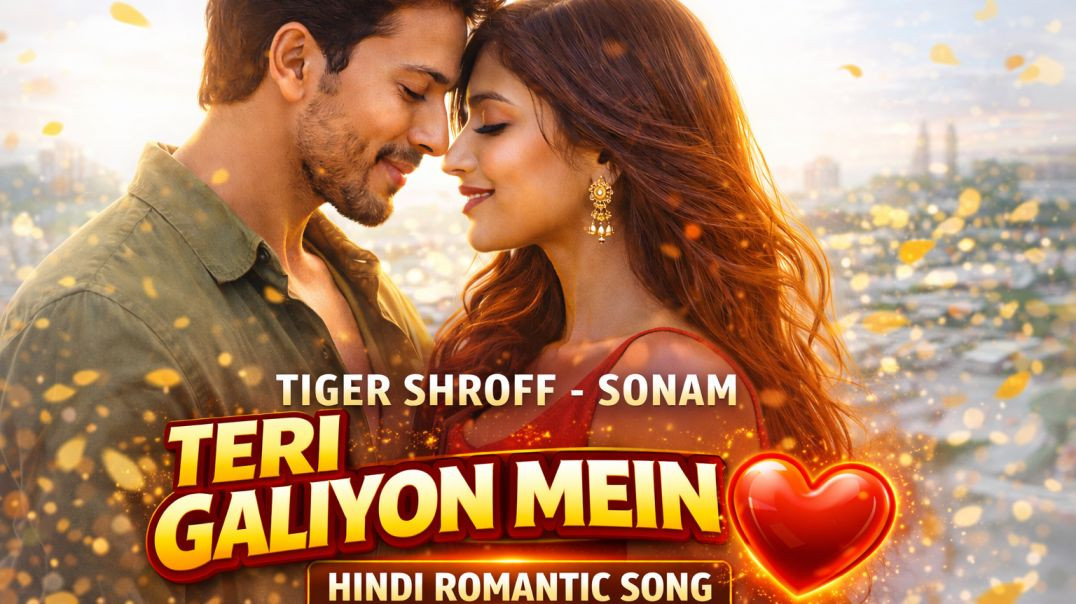 ⁣New Song 2026 - Teri Galiyon Mein - Tiger Shroff - Sonam - Hindi Romantic Song - Bollywood Song 2026
