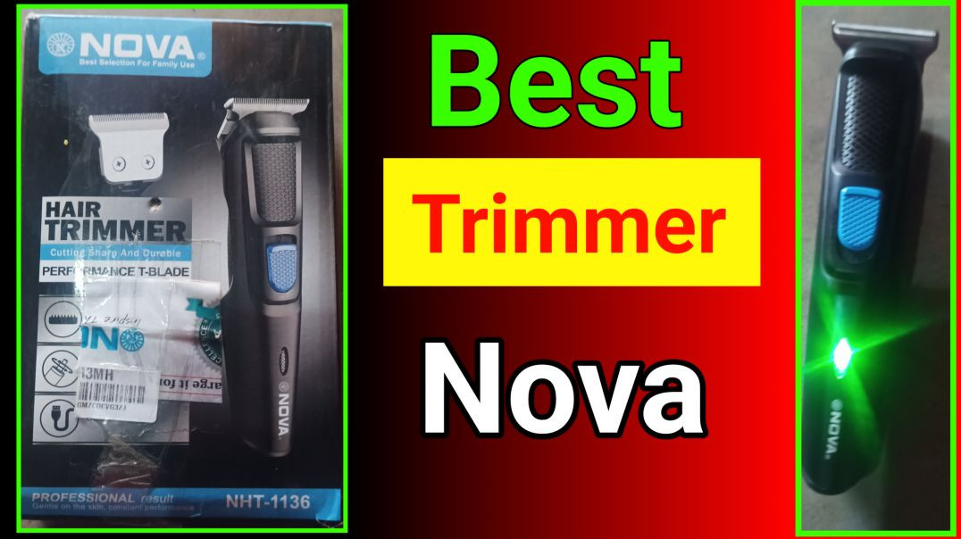 ⁣Best trimmer Nova me use karta hu 2026