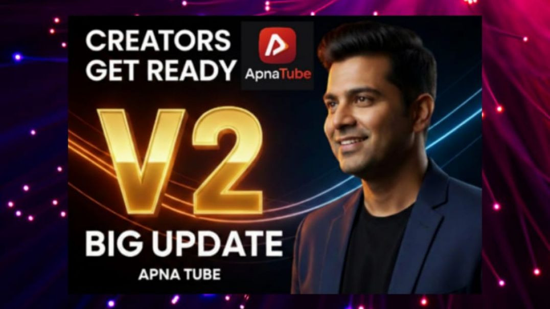 ⁣CREATORS GET READY  Apna Tube Big update V2 Coming soon ....