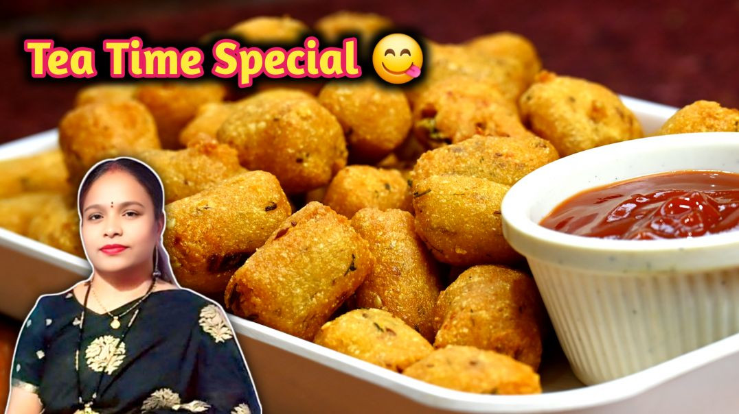 Tea Time Special 😋 | Super Crispy Evening Snacks Recipe | Easy Tea Time Snack with Chai ☕